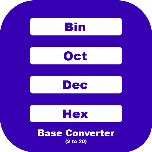 Base Converter: 2 to 20 - Logo